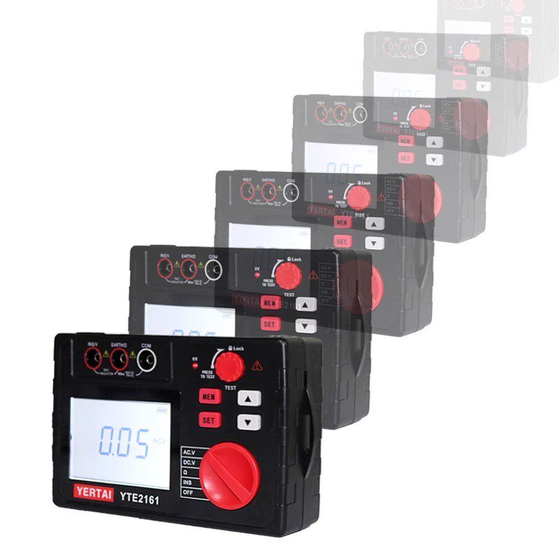 杭州中创手持1000V2500V高压数字兆欧表10G电工绝缘电阻测试仪
