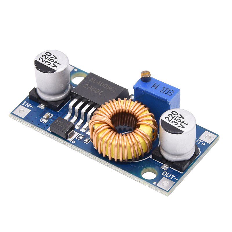 可调降压电源模块 5A DCDC 大功率 XL4005高效率 稳压 远超LM2596