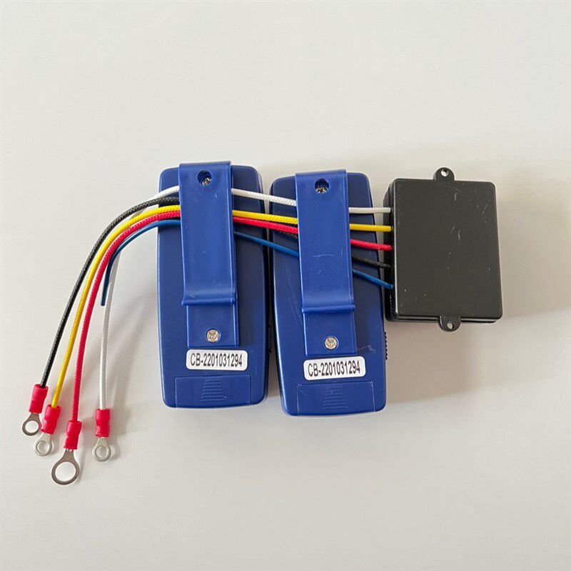 越野车电动绞盘无线遥控器小型车载吊机控制盒通用接收器 12V/24V