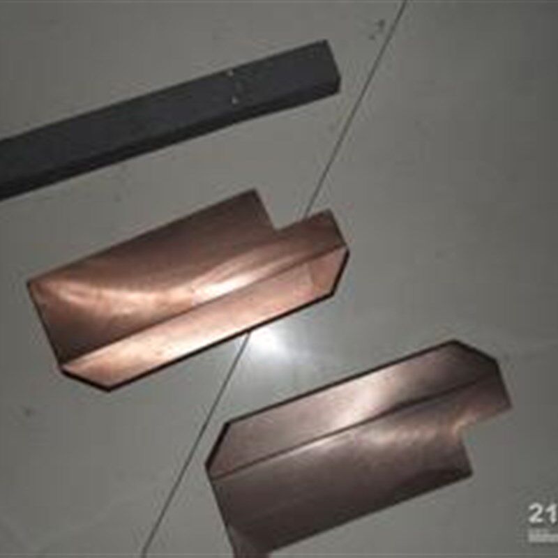 1250A单级滑触线碳刷6*50*160 集电铜片6X50X160MM
