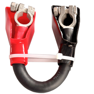 加粗纯铜70/50/35平方货车电瓶串连线正负极连接线挖掘机蓄电池线