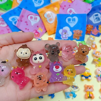 迷你夜光小动物盲袋盒奖品