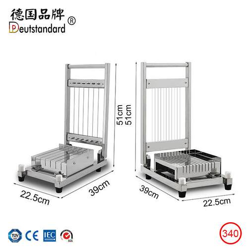 340用 巧克切割器 不锈钢软糖软性实物切力割器手动巧克力分商割
