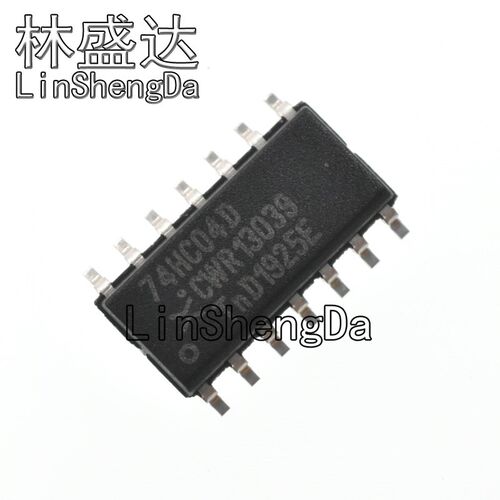 原装进口 74HC04D 贴片 SOP-14 六路反相器 贴片逻辑芯片 74HC04