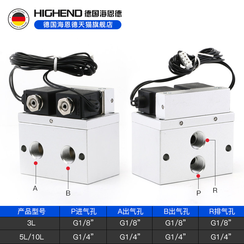 制氧阀呼吸机3L5L10升机膜片阀臭氧发生器1.5W DC12V吸氧电磁阀