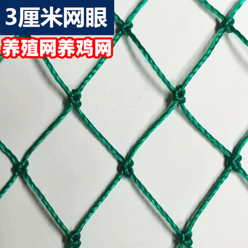 养鸡网拦鸡网加粗12股丝围鸡鸭鹅养鸡围栏网山鸡网土鸡养殖网顶网