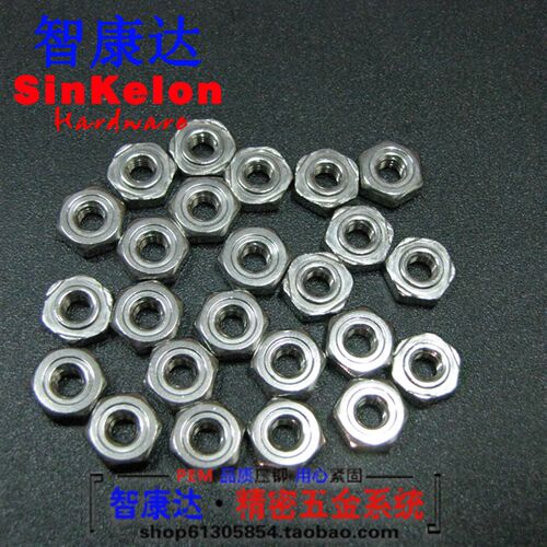 304不锈钢六角焊接螺母点焊碰焊GB13681 DIN929压焊品质焊点M8
