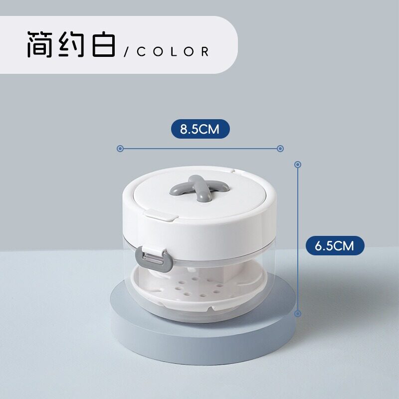 【下单立减50】专利款自动升降牙套清洁收纳盒便携密封假牙清洗WZ