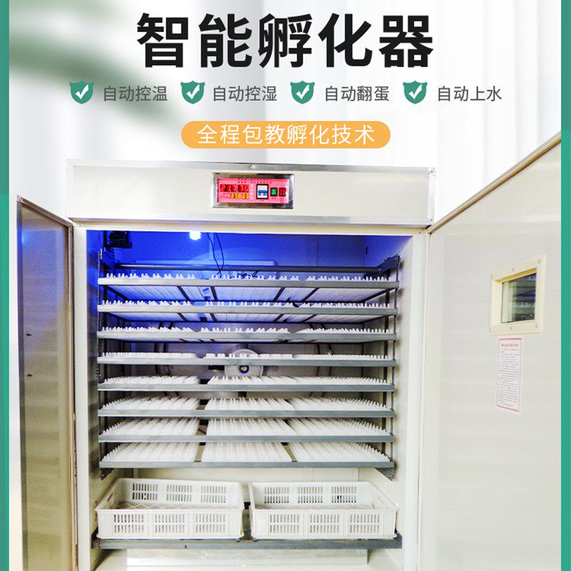 全自动孵蛋器鸡蛋孵化器大中小型孵化机家用型鸭鹅蛋抱蛋机卵化器