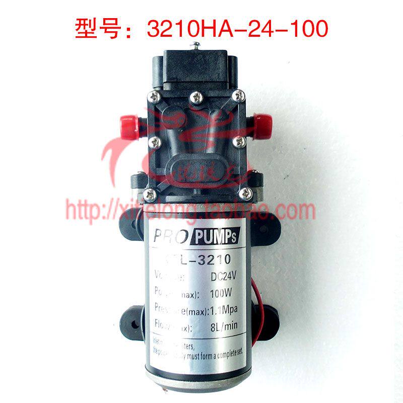 3210高压水泵大功率 电动隔膜泵自吸 100w 12V24V48V60V