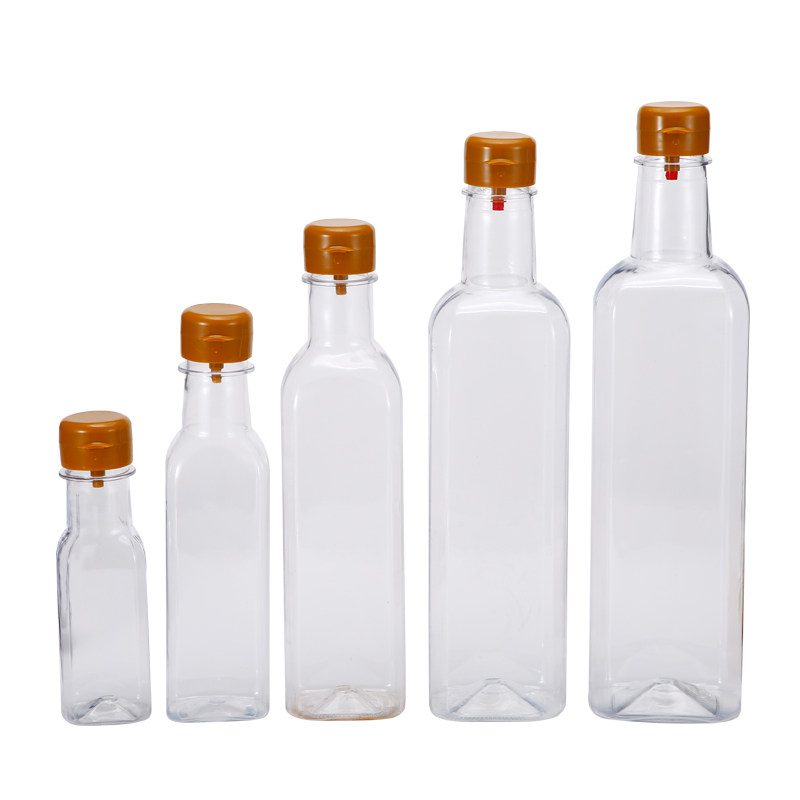 250ML500ML750ML毫升塑料油瓶1斤装酵素瓶空瓶子橄榄油壶山茶油瓶