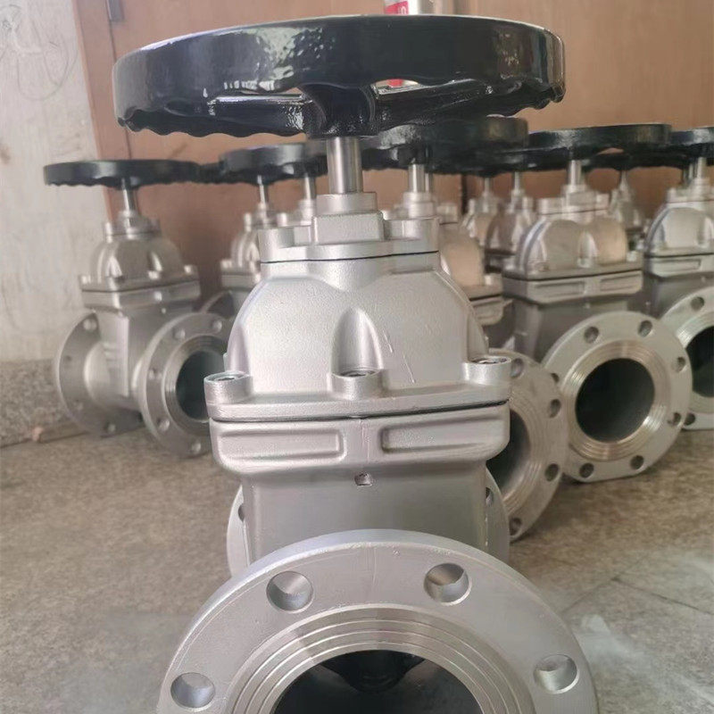 不锈钢软密封闸阀304法兰暗杆弹性座封Z45X-16P自来水泵消防DN100