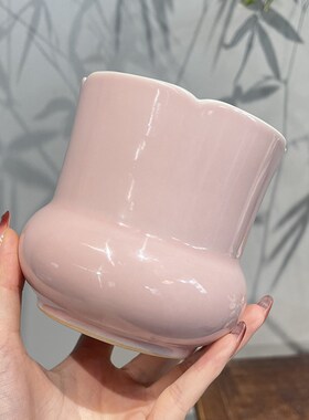 惊蛰 高温烧纯色建水茶洗茶渣缸家用陶瓷水盂功夫茶具配件废水桶