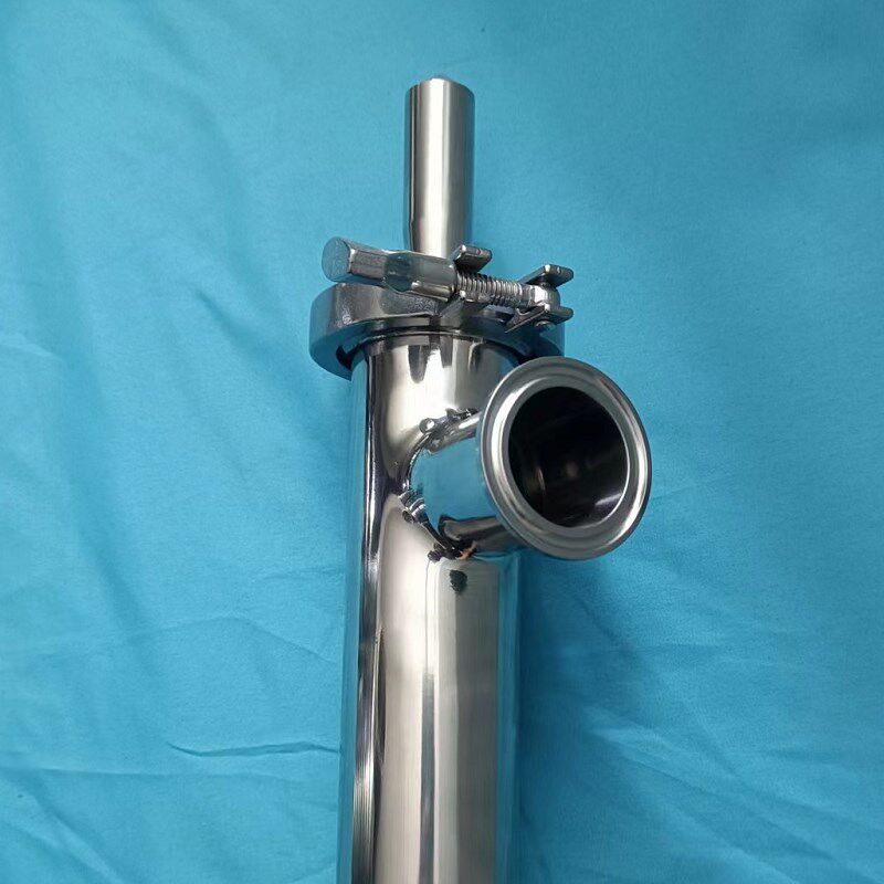 不锈钢磁性过滤器卫生级管道强磁铁锂电物料过滤液体浆料高强磁棒
