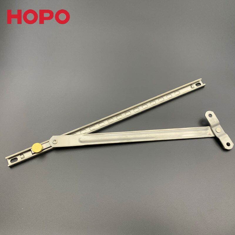 HOPO好博铝合金窗户旋钮铜钮风撑定位器撑杆限制开窗大小防风器