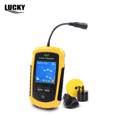 声纳探鱼器可视高清鱼群探测器垂钓声呐钓鱼器找鱼器Fish finder