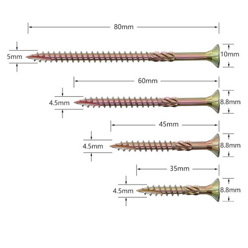木工螺钉T25梅花自攻螺丝Deck screw/ wood screw/ binding screw