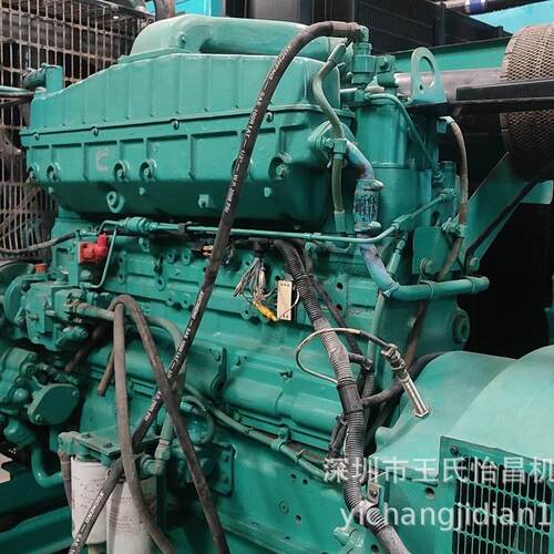 二手柴油发电机组康明斯NTA855-G4 320KW 回收工厂在位机康明斯