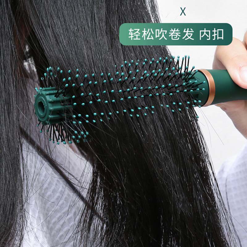 按摩梳排骨梳梭头发的梭子按摩神器家用滚梳多功能蓬松