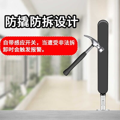 无线一体化电池款红外对射报警器围墙限高独立款防盗免布线带支架