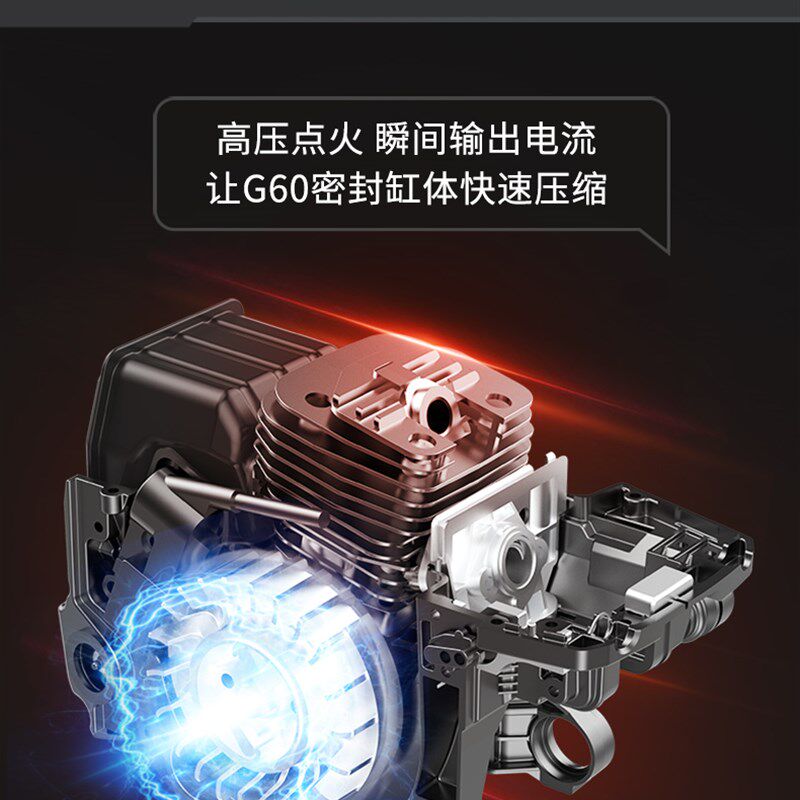 德国油锯伐木锯大功率进口家用手提链条锯汽油锯G60缸燃油锯加油