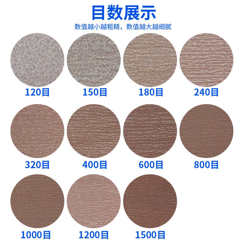 美国诺顿A275砂纸抛光240木工1000目红木家具打磨砂皮纸干磨沙纸