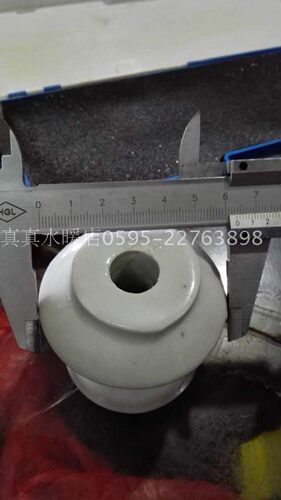 电力器材低压瓷瓶蝴蝶瓷瓶电线支架绝缘子拉线瓷瓶3号配10*80螺栓
