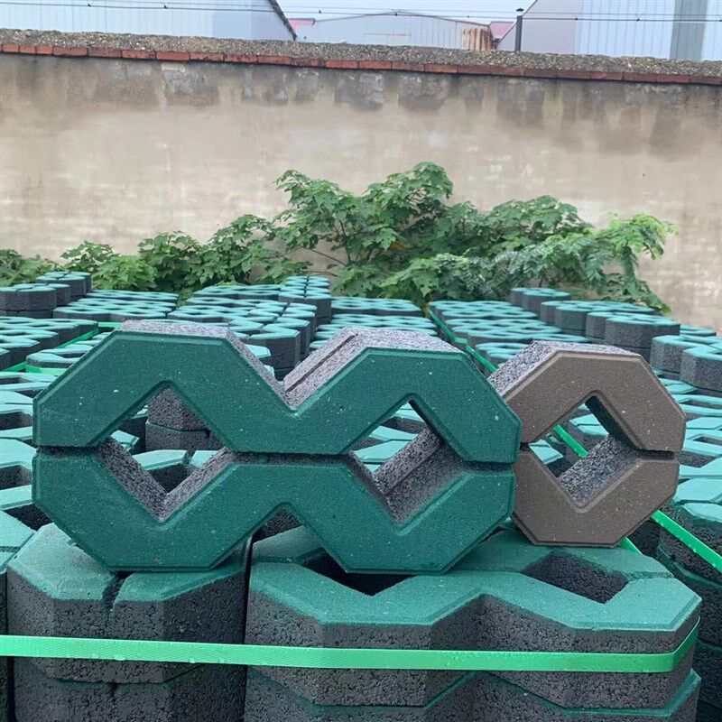湖南井字砖 植草砖 八字砖 8字砖 草坪砖 停车位砖 荷兰砖 透水砖
