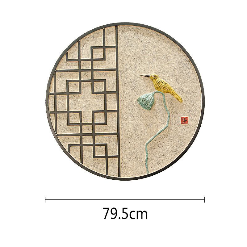中式禅意装饰品墙壁壁挂客厅玄关墙面挂饰创意餐厅墙上组合挂件