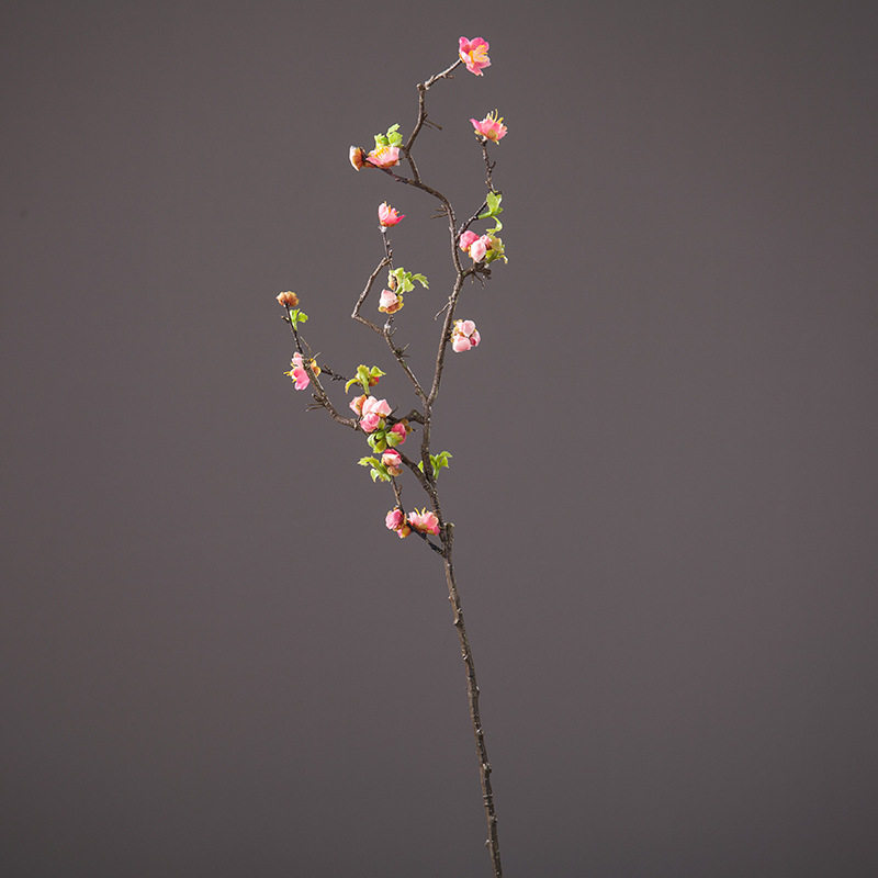 春三月舞蹈花枝道具高端腊梅仿真花干花假花插花花束梅花枝条摆设