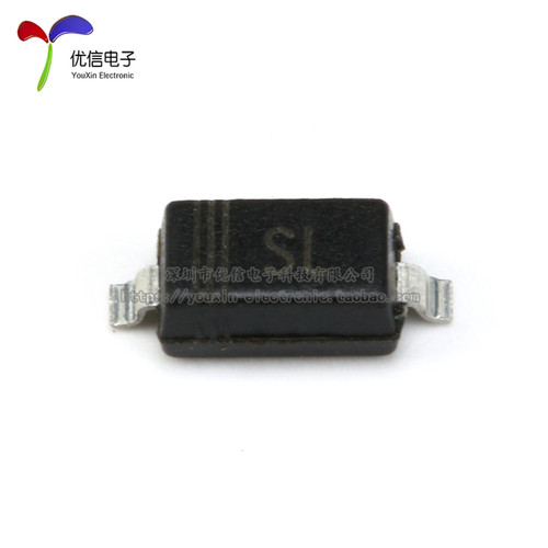 贴片 B5819W 1206/SOD-123 丝印SL 350MA肖特基二极管(10只)