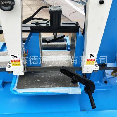 G床B425卧式金属带锯钢筋角方GB4250管钢槽钢金属切割设备0液压带