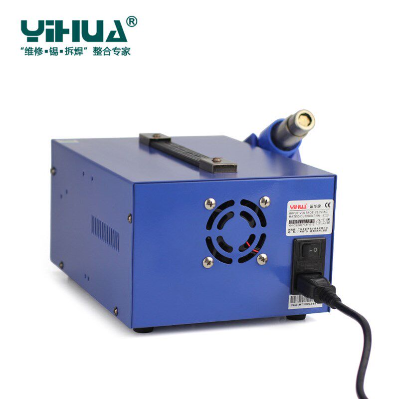 谊华853D USB接口热风枪拆焊台15V3A电源热风拆焊台三合一