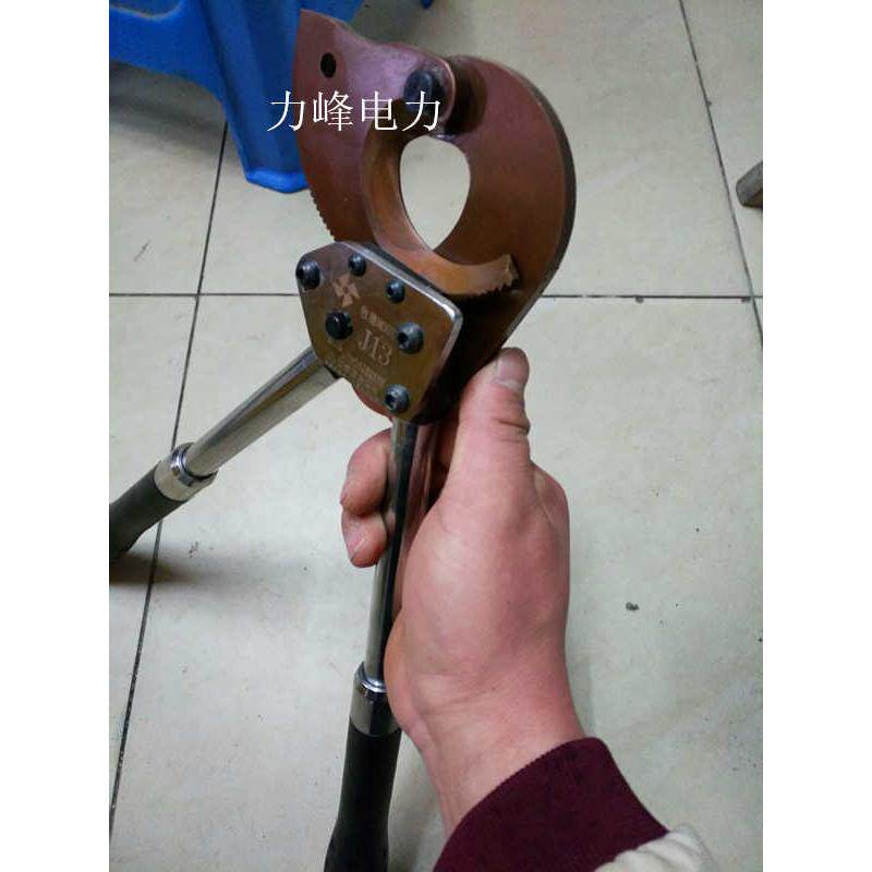终身保修钢钢芯棘轮线缆电动钳电动电缆线钳剪钳电缆液压剪刀剥线