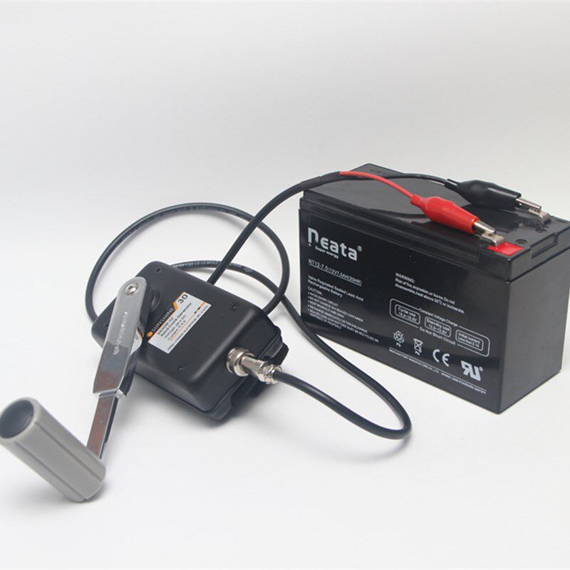 手摇发电机小型12V 220V应急电源户外自发电充电池数码对讲机平板