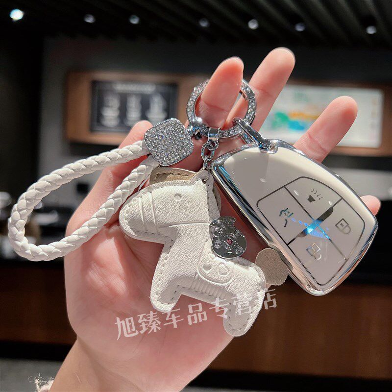 适用于别克昂科威S/GS汽车钥匙套昂科威puls君威艾维亚简约壳扣包