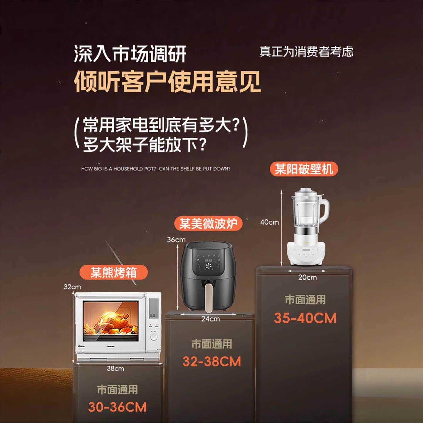 QQ厨房置物架夹缝收纳防柜钢制阳台储柜落地多层物靠墙体尘橱一柜