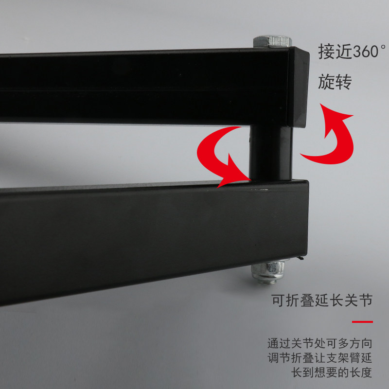 单孔投影仪壁挂支架Z4极米Z6X H3当贝G7S坚果J9床头折叠伸缩墙架