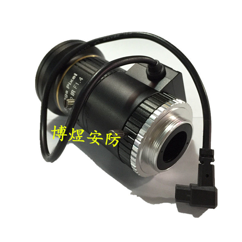 监控枪机工业相机大镜头300万高清手动变焦 自动光圈 5-50mmCS口