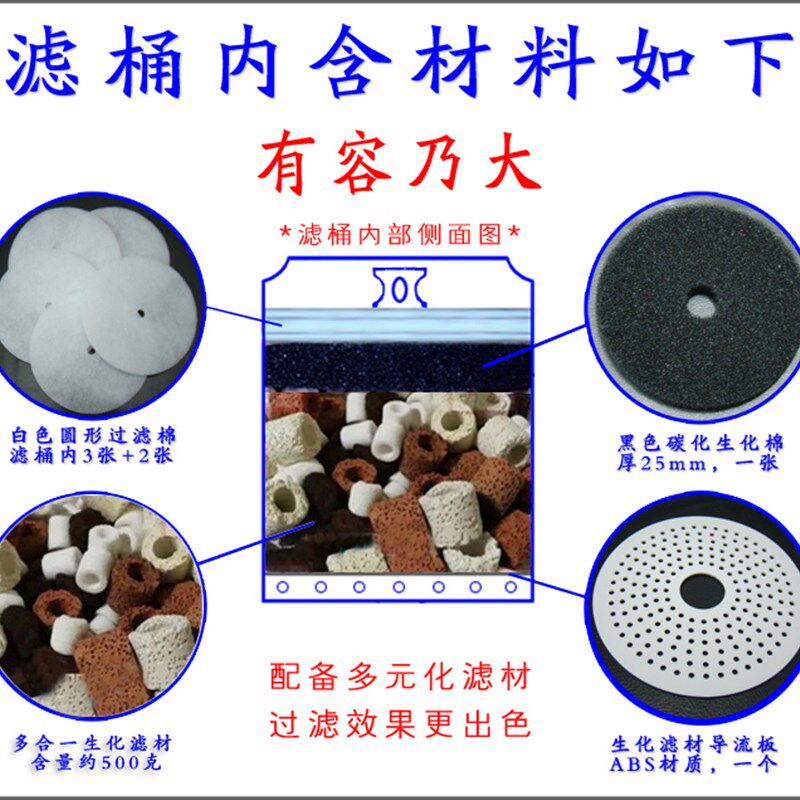 荷花水浅包邮陶瓷鱼缸立柱式景德镇特大号金鱼乌龟缸水族箱过滤