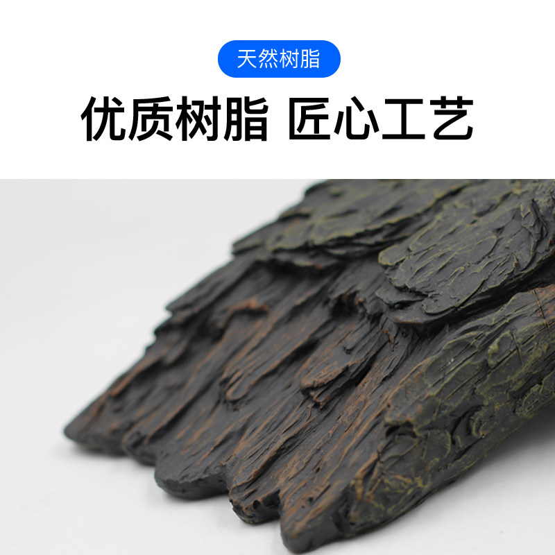 鱼缸躲避屋虾屋  躲避石慈雕专用产卵洞鱼缸造景装饰摆件乌龟爬坡
