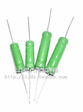 50R 62R 68R 75R 82R 100RJ 欧姆绿色绕线保险丝电阻瓦RX21-5W 6W