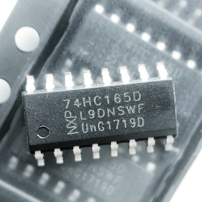 74HC165D SN74HC165DR 贴片SOP-16 移位寄存器 逻辑芯片 原装正品