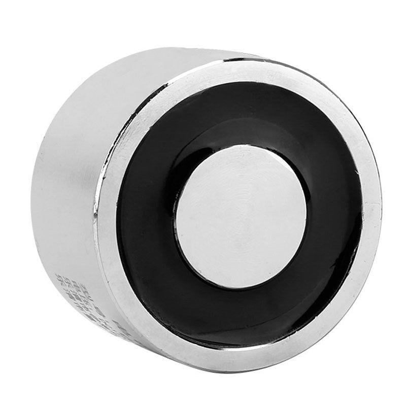 伊莱科微型小型直流电吸盘式电磁铁线圈强力24V12v工业吸铁P50/30