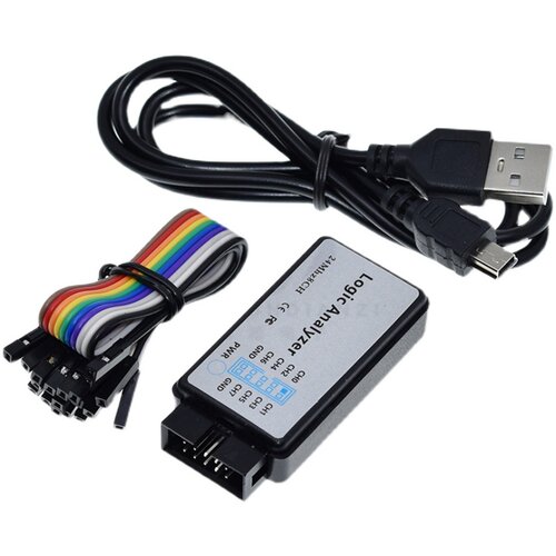 USB 逻辑分析仪 单片机 ARM FPGA调试利器 24M采样8通道