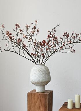 山归来侘寂花风干花枝客厅摆设干燥树枝干树高级感真EQU花花束瓶