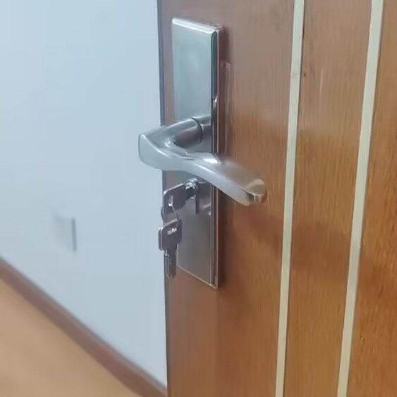单舌门锁家用通用型卧室房间室内房门木门锁具门把手老式换锁手柄