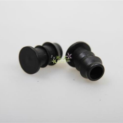16PE 20PE管用倒刺承插堵头 25PE管堵 PE管承插接头 浇花水管配件