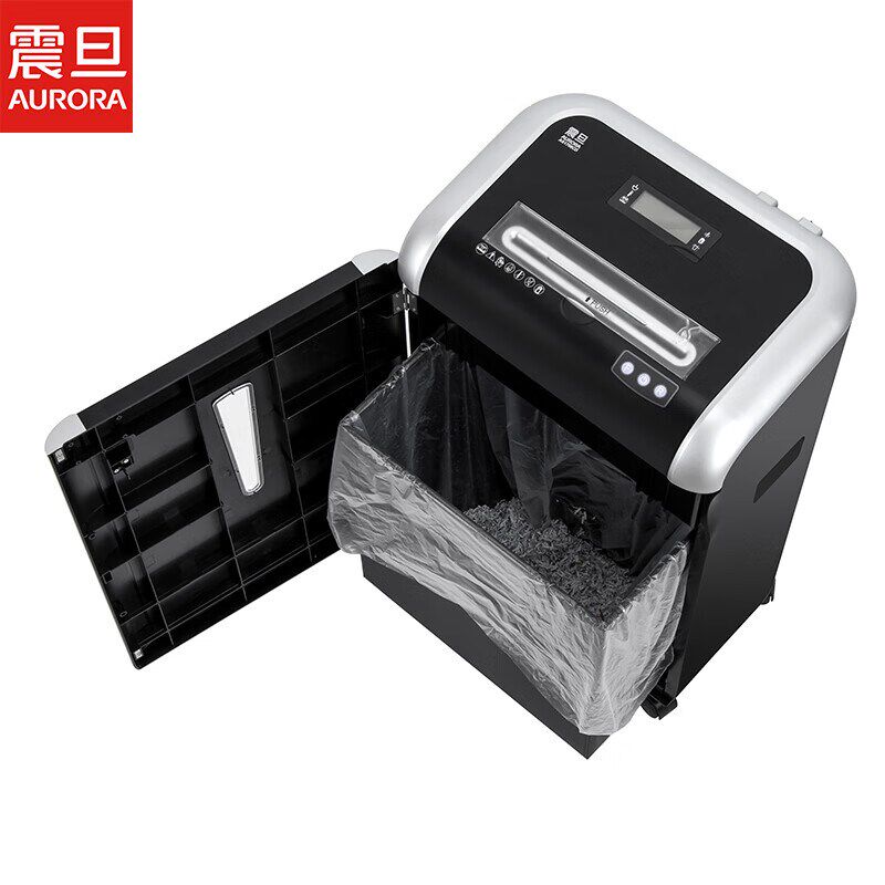 震旦5级保密办公商用碎纸机17张持续60分钟26L可碎光盘AS1708CD