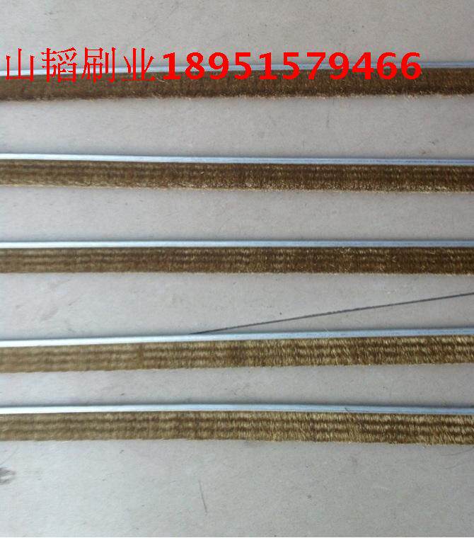 工业刷子 铜丝条刷 工业毛刷条 机械配套刷 除锈刷非标加工定做